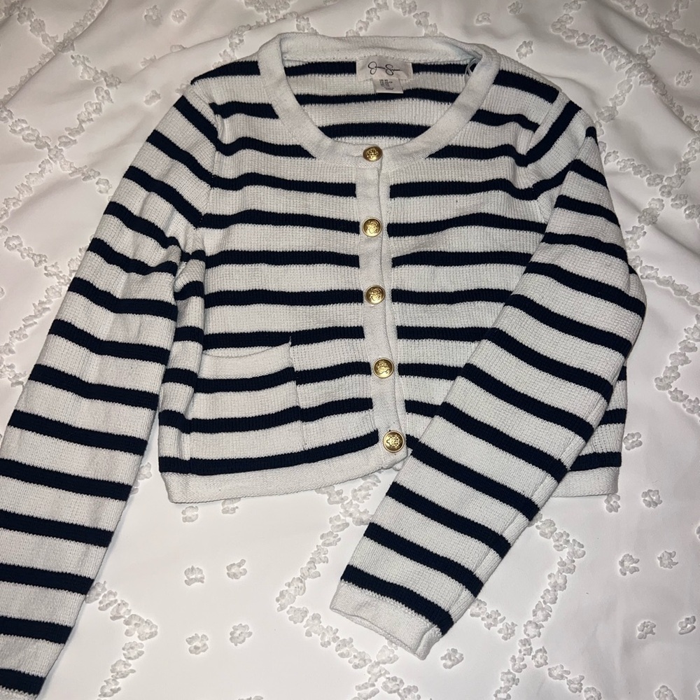 Jessica Simpson button-up sweater